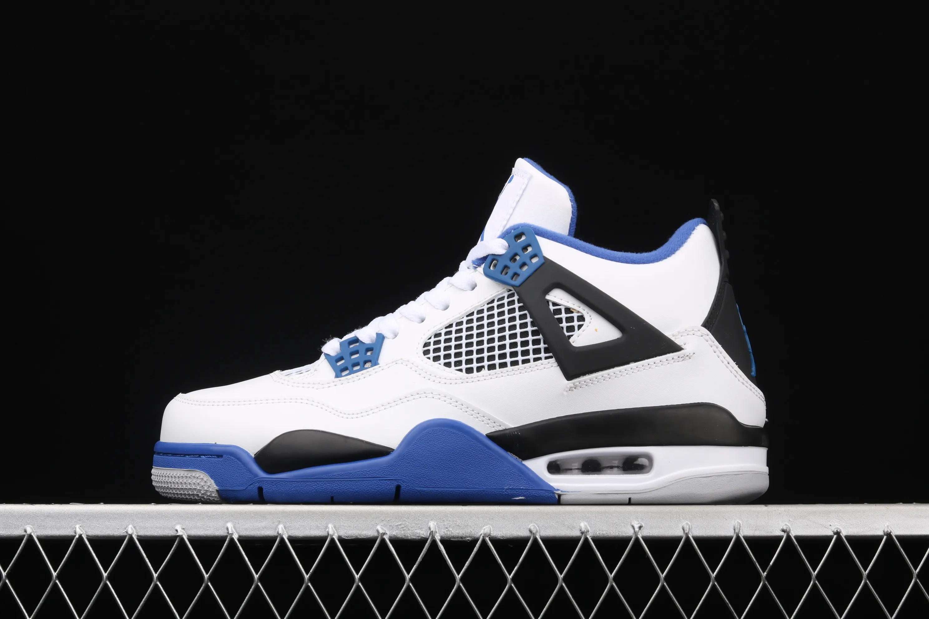 All categories Air Jordan Jordan series basketball shoes Air Jordan 4 G version Air Jordan 4 Retro AJ4 Joe 4 white and blue 308497-117